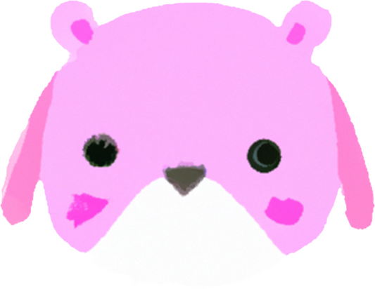 Blob Dog – Pink