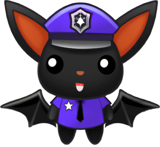 Adorable Bat Cop