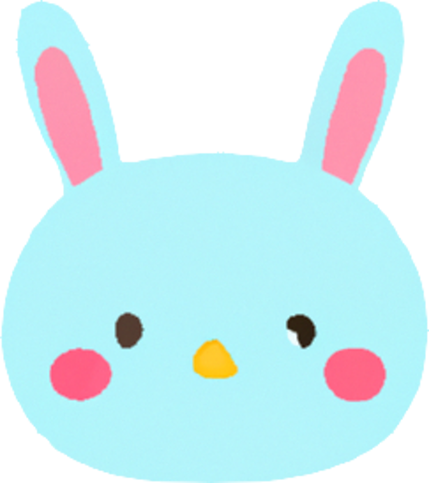 Blob Bunny – Blue