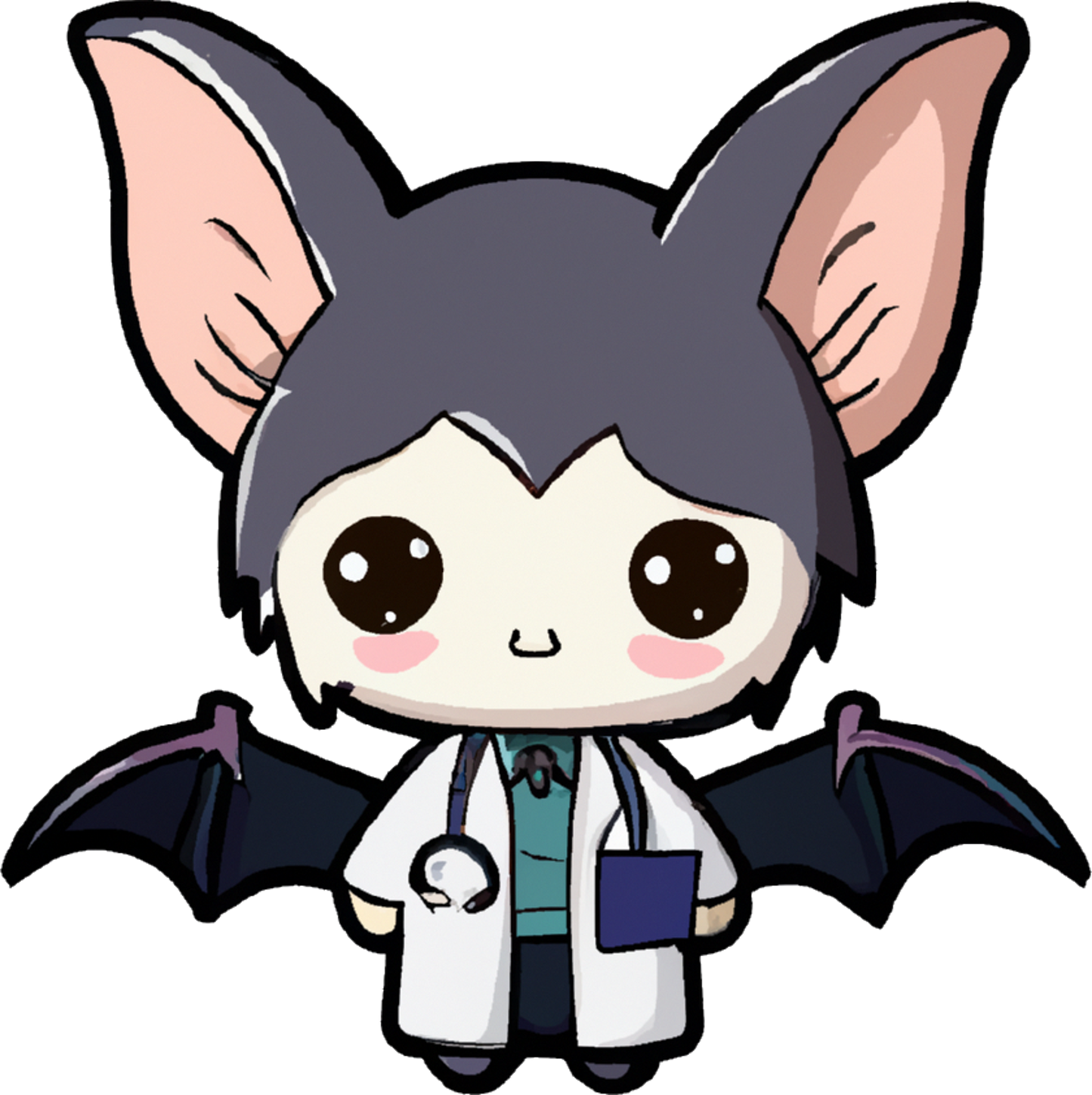 Cute Bat Doctor