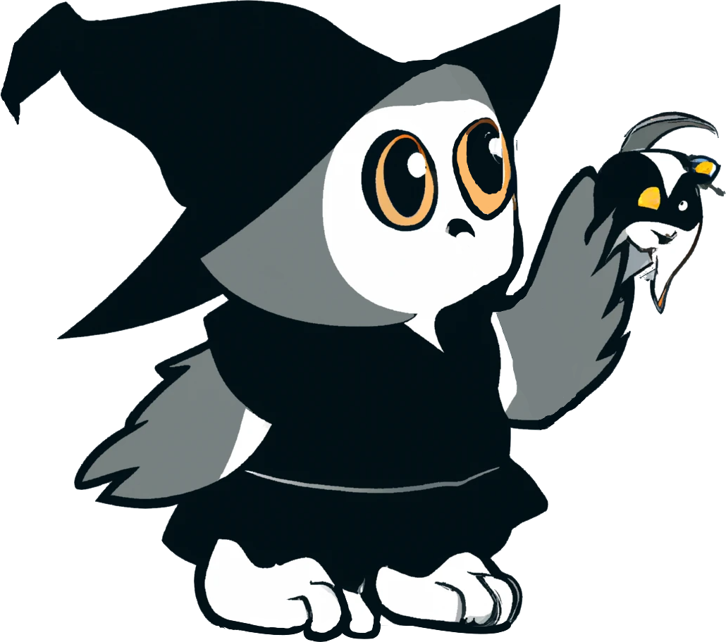 Cute Owl Witch