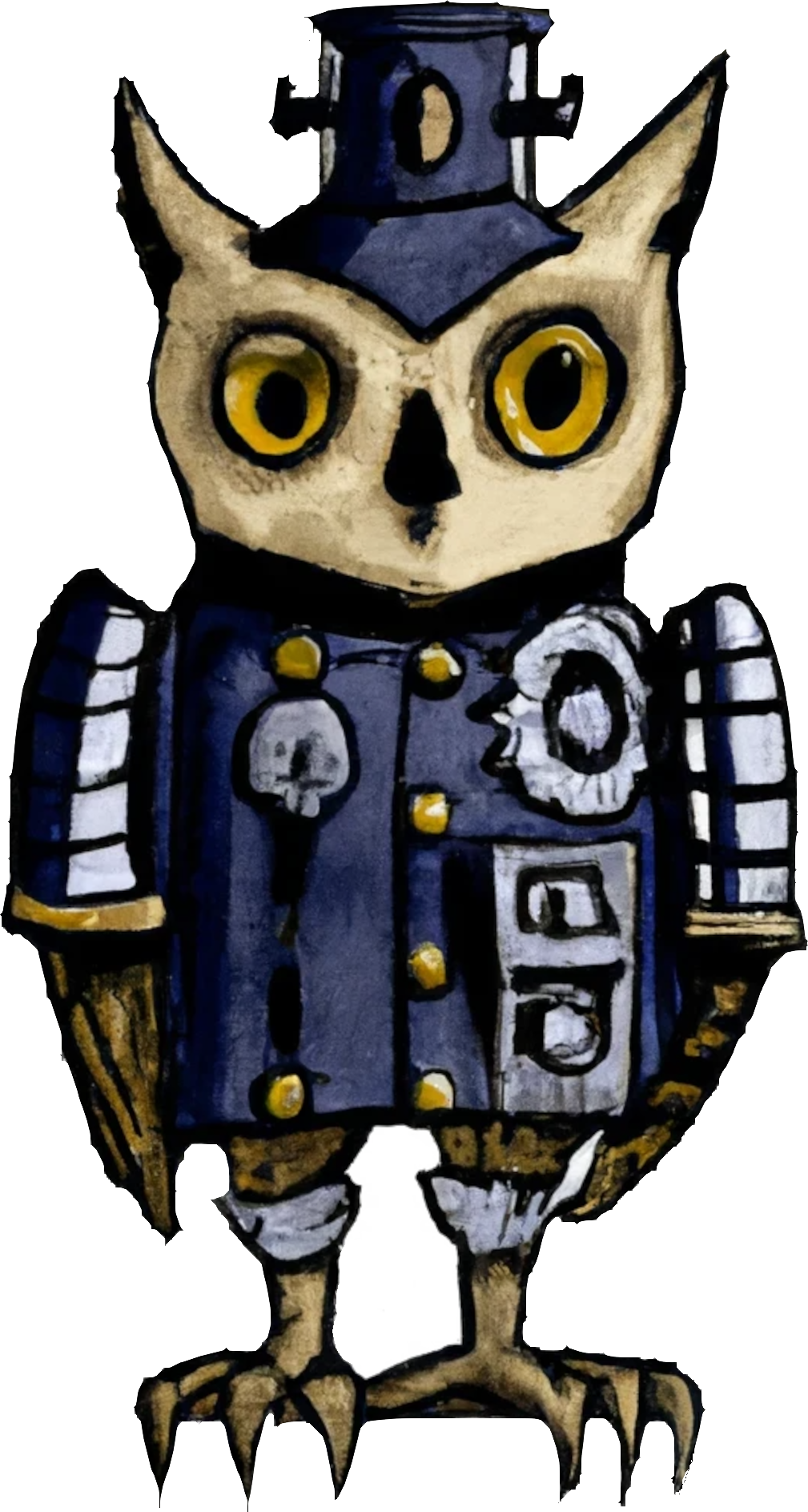 Clockwork Owl Officer