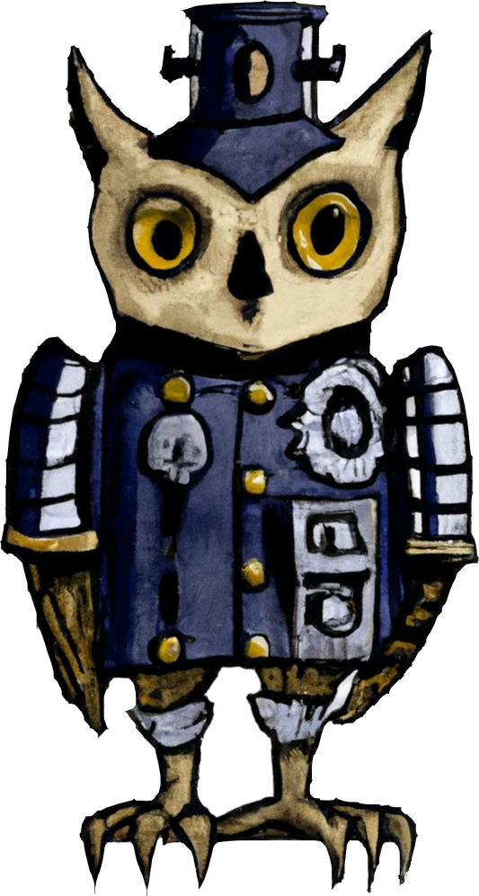 Clockwork Owl Officer